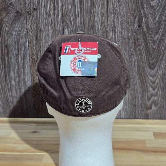 3 Illinois Fighting Illini The Franchise Fitted Baseball Cap Blue Sz M Lot of 3 - Picture 4 of 9